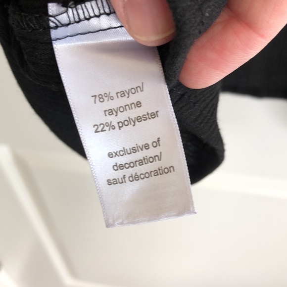 Maurices Black Tank Top with Pink Floral Embroidery - Picture 5 of 5